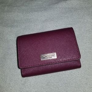 Kate spade cardholder dark purple